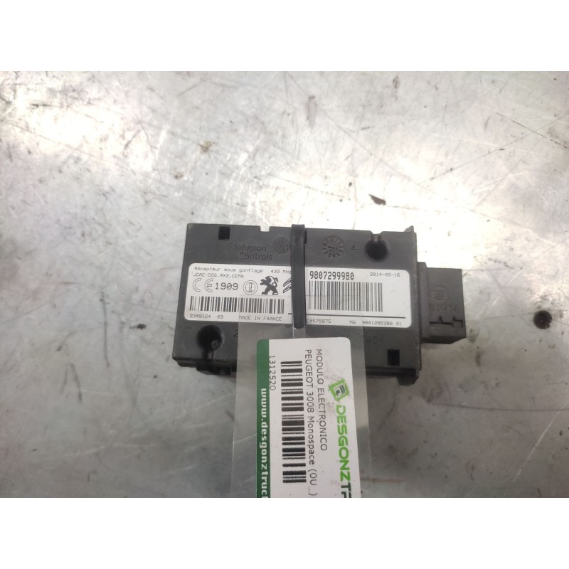 Recambio de modulo electronico para peugeot 3008 i monospace (0u_) 1.6 hdi referencia OEM IAM 9807299980  