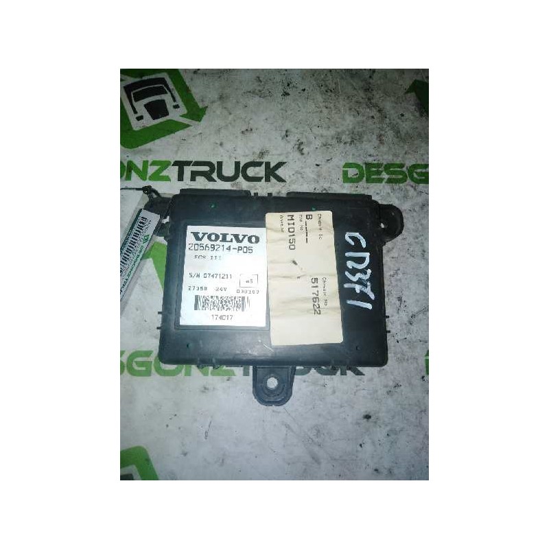 Recambio de modulo electronico para volvo fh xxx 12.8 diesel referencia OEM IAM 20569214  CENTRALITA ECS