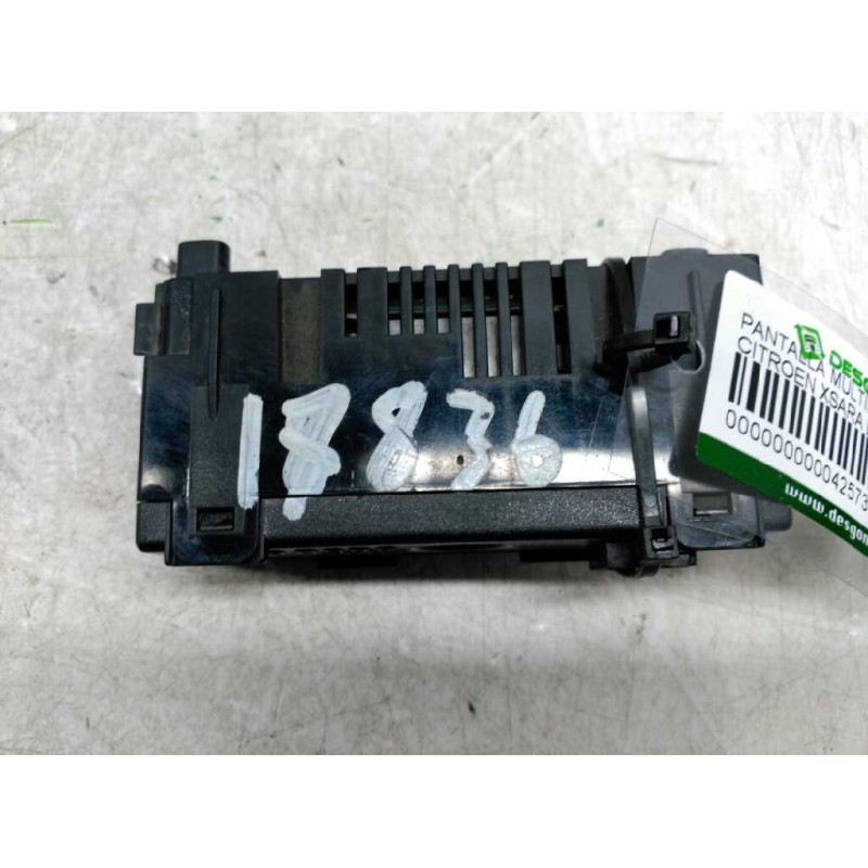 Recambio de pantalla multifuncion para citroën xsara berlina 1.9d seduction referencia OEM IAM 3