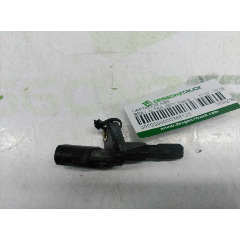 Recambio de captador abs para seat altea (5p1) arena referencia OEM IAM 1K0927808 TRAS. DCHO. 