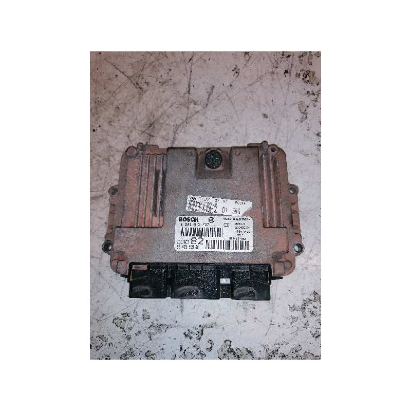 Recambio de centralita motor uce para peugeot 206 berlina xr referencia OEM IAM 0281010707 9646559980 9644157380