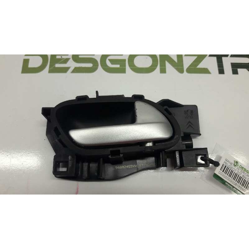 Recambio de maneta interior delantera derecha para peugeot 207 sw confort referencia OEM IAM 96802455VV  