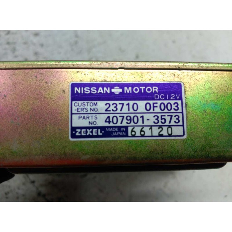 Recambio de centralita motor uce para nissan terrano/terrano.ii (r20) lx (3-ptas.) referencia OEM IAM 237100F003 407901 4