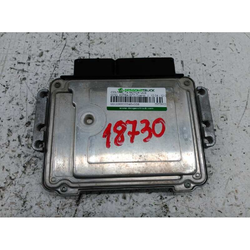 Recambio de centralita motor uce para opel astra gtc cosmo referencia OEM IAM 55556829 587080646 0281011943