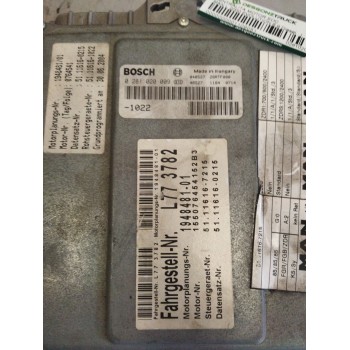 Recambio de modulo electronico para man l 2000 evolution 6.9 diesel referencia OEM IAM 0281020009 51116167215 51116160215
