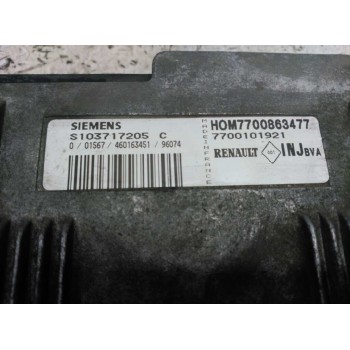 Recambio de centralita motor uce para renault laguna (b56) 2.0 cat referencia OEM IAM 7700863477 7700101921 S103717205