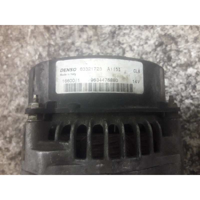 Recambio de alternador para citroën xsara berlina 1.4 chrono referencia OEM IAM 9634476880 63321723 DENSO 3