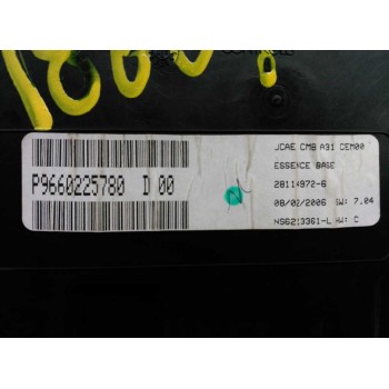 Recambio de cuadro instrumentos para citroën c3 1.4 sx referencia OEM IAM 9660225780  