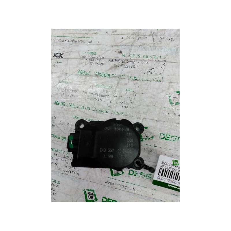 Recambio de motor regulador climatizacion para peugeot 407 sw sport referencia OEM IAM 4PUH19E616AB  