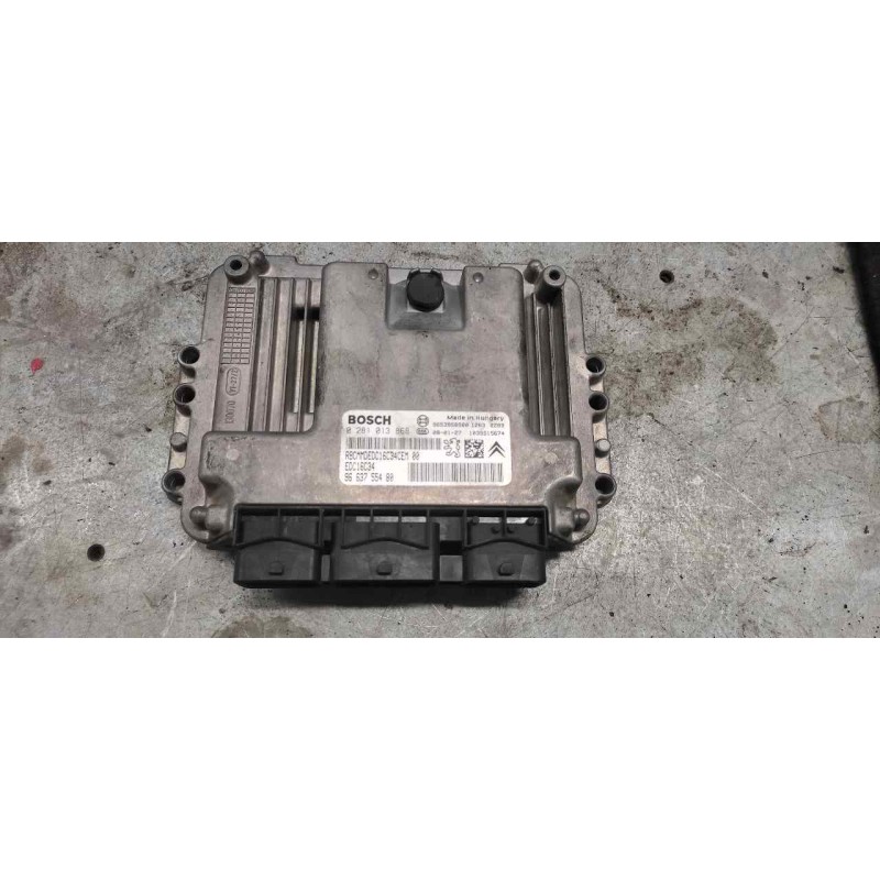 Recambio de centralita motor uce para peugeot 207 sport referencia OEM IAM 0281013868 9663755480 9653958980