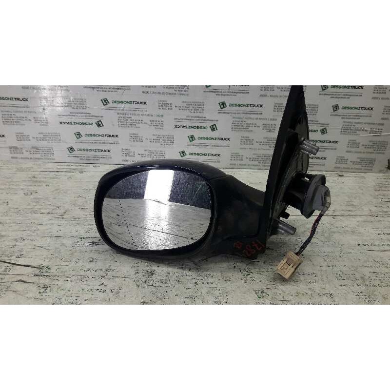 Recambio de retrovisor izquierdo para peugeot 206 berlina xt referencia OEM IAM  ELECTRICO TAPA AZUL OSCURA