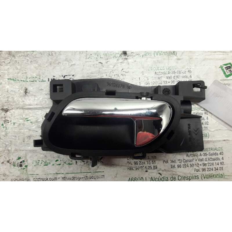 Recambio de maneta interior trasera izquierda para peugeot 407 st confort referencia OEM IAM 96526178VD  