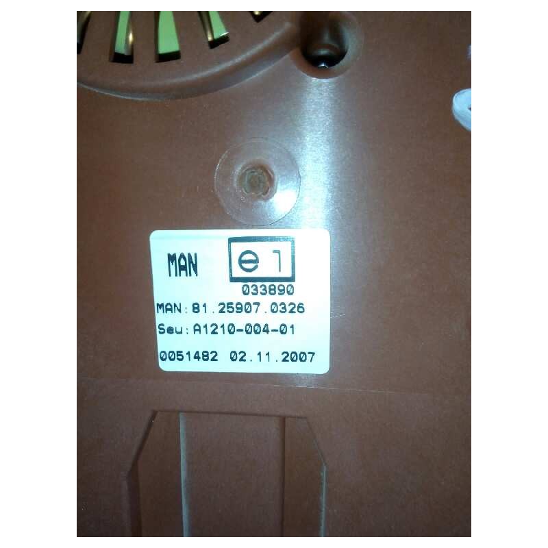 Recambio de modulo electronico para man tg - a 18.480 fg / bb (e3/e4) l referencia OEM IAM 81259070326 - Blanco 2