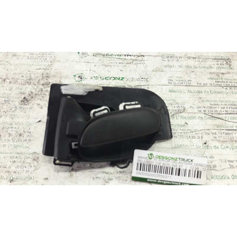 Recambio de maneta interior delantera derecha para peugeot 206 berlina xt referencia OEM IAM   