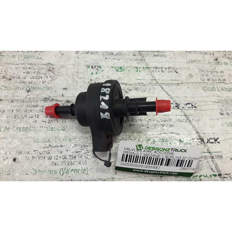 Recambio de valvula aire adicional para renault megane ii berlina 5p confort authentique referencia OEM IAM 2580119A  