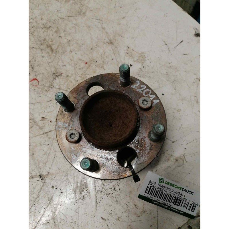 Recambio de buje trasero izquierdo para ford fiesta (cb1) econetic referencia OEM IAM   