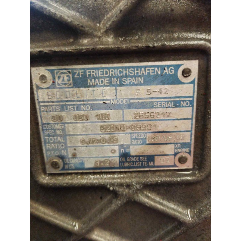 Recambio de caja cambios para nissan trucks atleon 140 referencia OEM IAM S542 1307050106 32010D8901 - Blanco 3