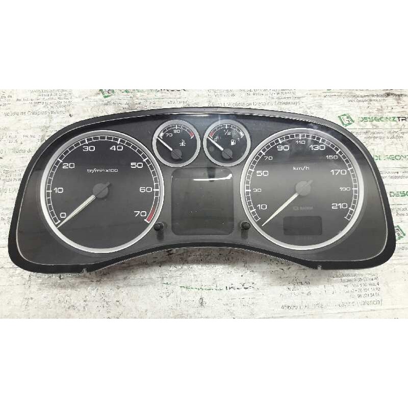 Recambio de cuadro instrumentos para peugeot 307 (s1) xt referencia OEM IAM 9636708280B  