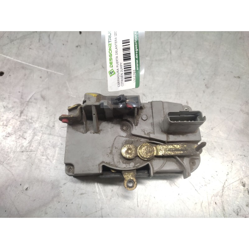 Recambio de cerradura puerta delantera izquierda para citroën jumpy 2.0 hdi sx familiar (5/6 asientos) referencia OEM IAM  6 PIN - Blanco
