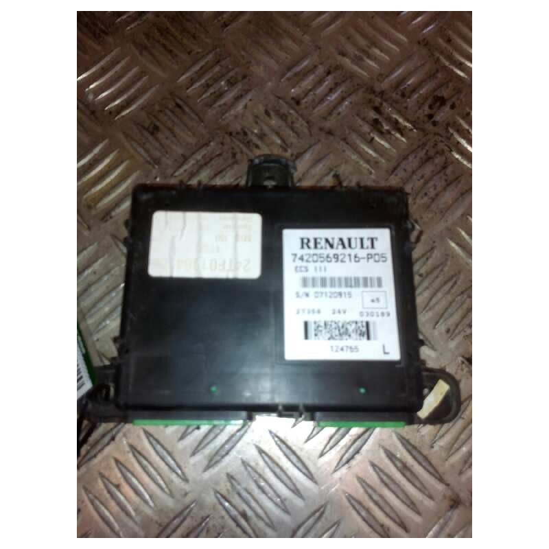 Recambio de modulo electronico para renault premium route 2006 fas 4x2 larga distancia referencia OEM IAM 7420569216 07120915 CE