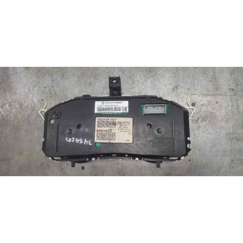 Recambio de cuadro instrumentos para renault megane ii berlina 5p authentique referencia OEM IAM 8200364023 - Rojo 2