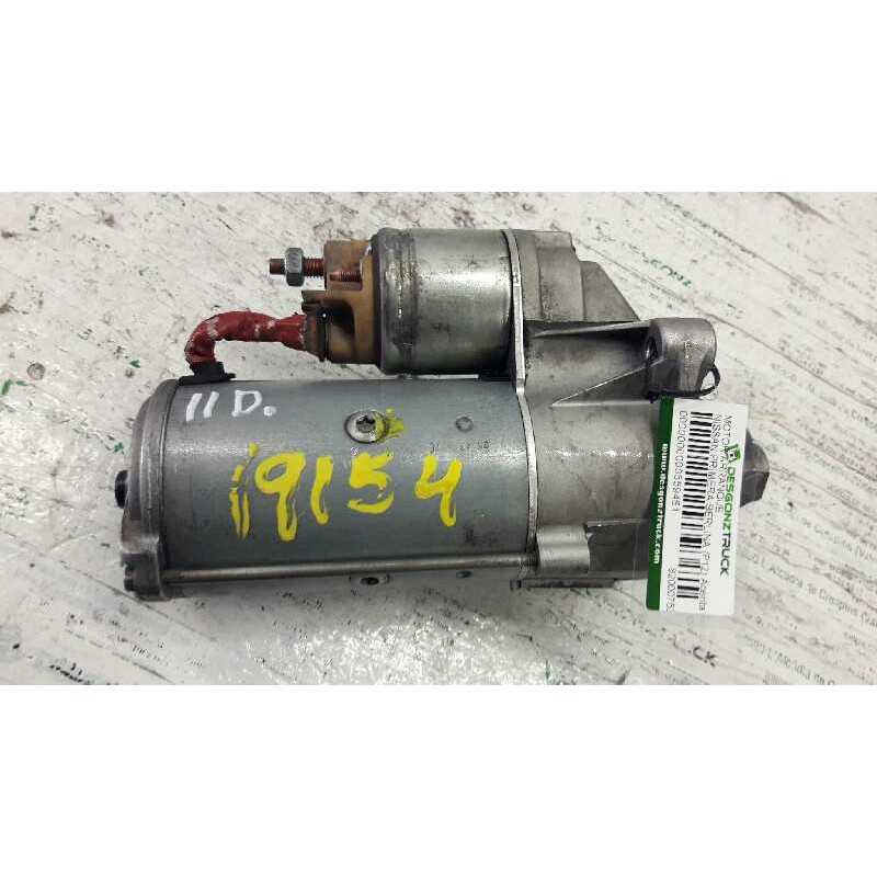 Recambio de motor arranque para nissan primera berlina (p12) acenta referencia OEM IAM 8200075362B VALEO, 11 DIENTES 