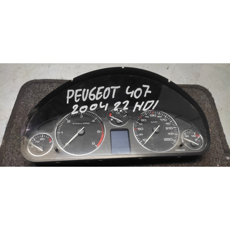 Recambio de cuadro instrumentos para peugeot 407 st confort pack referencia OEM IAM 9646283280  