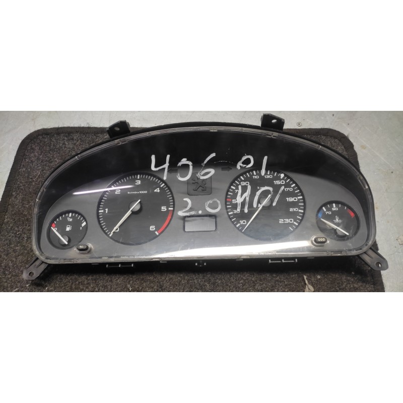 Recambio de cuadro instrumentos para peugeot 406 berlina (s1/s2) srdt referencia OEM IAM 9648213980  