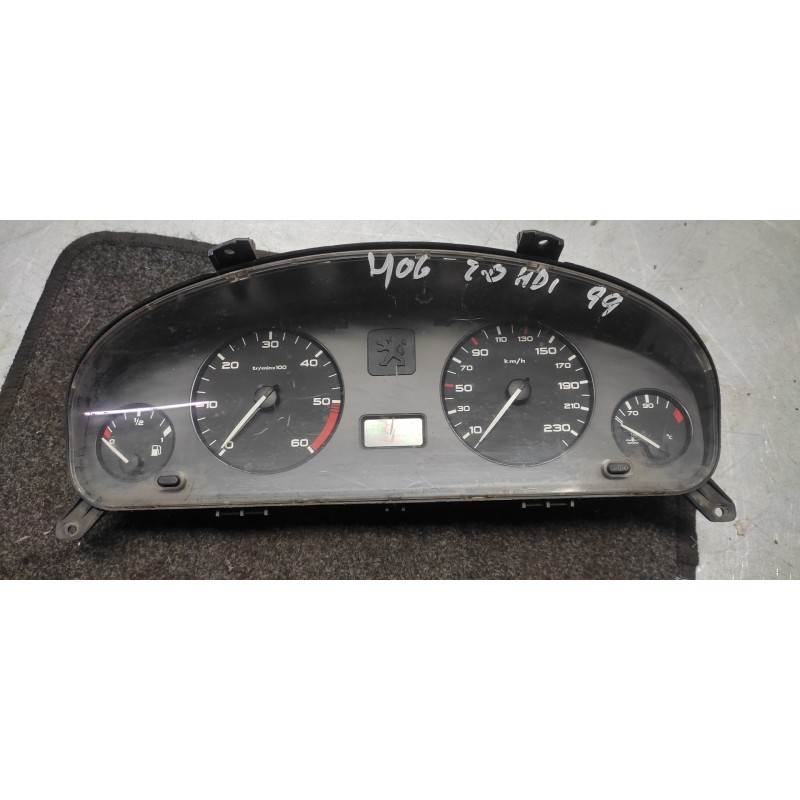 Recambio de cuadro instrumentos para peugeot 406 berlina (s1/s2) srdt referencia OEM IAM 9630372780  