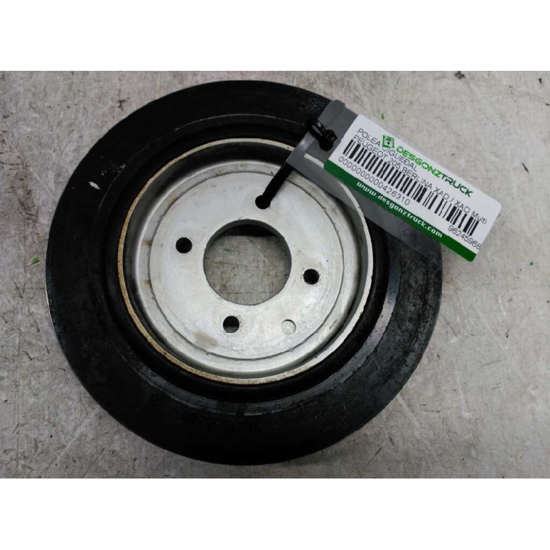Recambio de polea cigueñal para peugeot 205 berlina xad / xad multi referencia OEM IAM 9624596880 0515H1 - Rojo 3