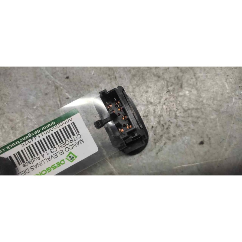 Recambio de mando elevalunas delantero derecho para citroën c3 1.4 audace referencia OEM IAM 96605364XT 7 PINS - Azul 2
