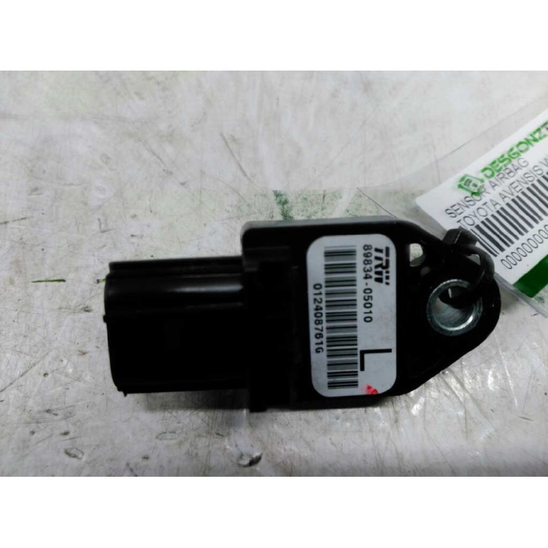 Recambio de sensor airbag para toyota avensis wagon (t25) 2.0 d-4d executive referencia OEM IAM 89834-05010 IZQUIERDO 