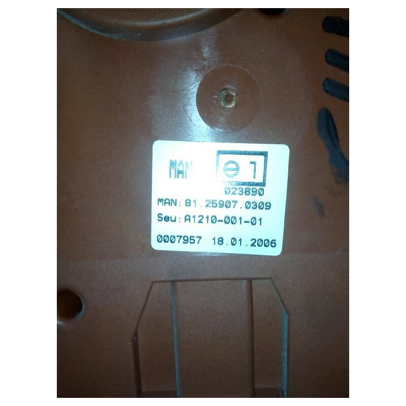 Recambio de modulo electronico para man tg - a 18.480 fg / bb (e3/e4) l referencia OEM IAM 81259070309 - Blanco 2