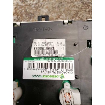 Recambio de cuadro instrumentos para renault laguna ii (bg0) authentique referencia OEM IAM 8200218863B 501018550077 
