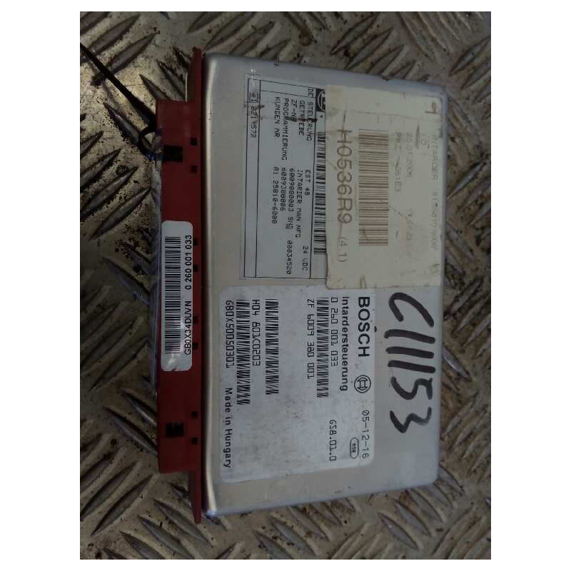 Recambio de modulo electronico para man tg - a 18.480 fg / bb (e3/e4) l referencia OEM IAM 81258106000 0260001033 6009380001 - Blanco