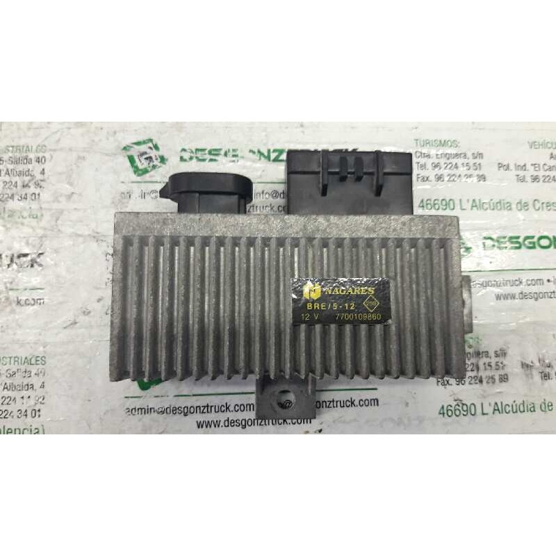 Recambio de caja precalentamiento para renault trafic (desde 5.89) referencia OEM IAM 7700709860  