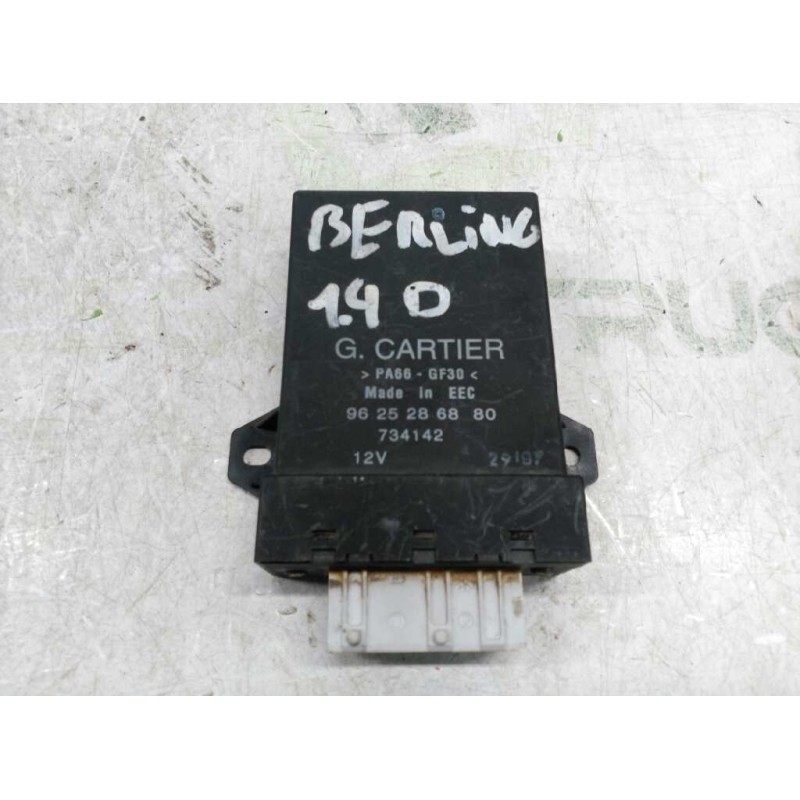 Recambio de rele electroventiladores para citroën berlingo 1.9 d multispace referencia OEM IAM 9625286880  