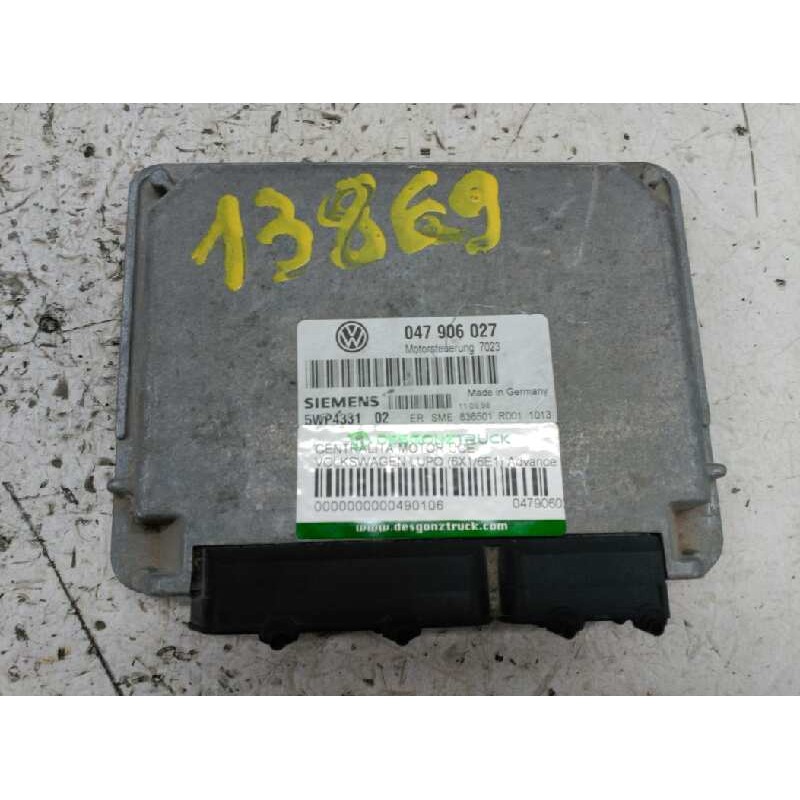 Recambio de centralita motor uce para volkswagen lupo (6x1/6e1) advance referencia OEM IAM 047906027 5WP4331 