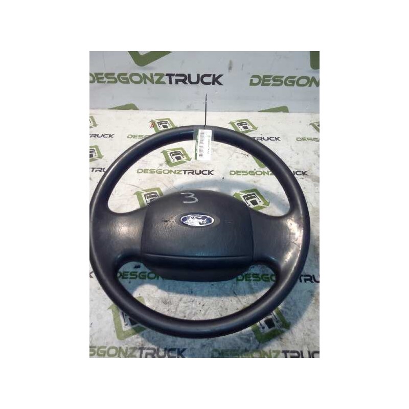 Recambio de volante para ford transit mod.2000 caja abierta ft 330 2.4 largo referencia OEM IAM  YC1AV043B13APW 531915300U - Naranja