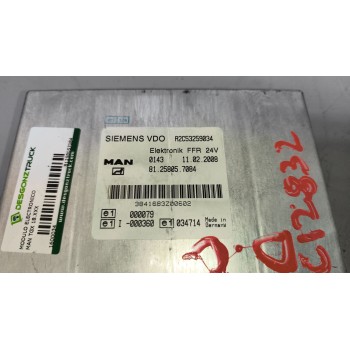 Recambio de modulo electronico para man tgx 18.xxx 10.5 diesel referencia OEM IAM 81258057084  