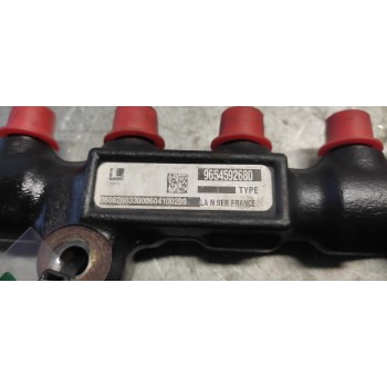 Recambio de rampa inyectora para peugeot partner kombi access referencia OEM IAM 9654592680  