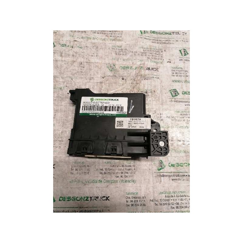 Recambio de modulo electronico para toyota auris live referencia OEM IAM 8865002D70 MB1778004450 