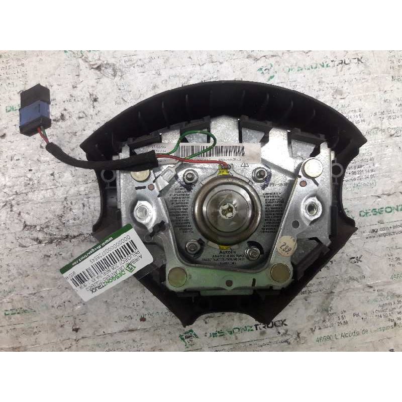 Recambio de airbag delantero izquierdo para peugeot 206 berlina xr referencia OEM IAM 96257484ZR00 9125215 5505962XX - Rojo 3