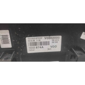 Recambio de cuadro instrumentos para volkswagen golf v berlina (1k1) conceptline (e) referencia OEM IAM 1K0920874A  