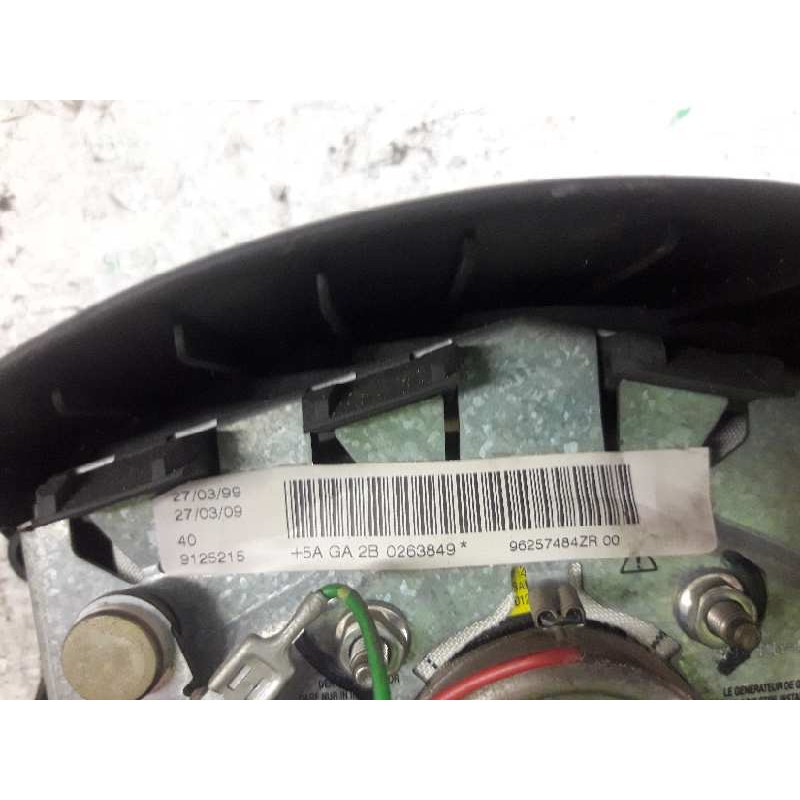 Recambio de airbag delantero izquierdo para peugeot 206 berlina xr referencia OEM IAM 96257484ZR00 9125215 5505962XX - Rojo 4