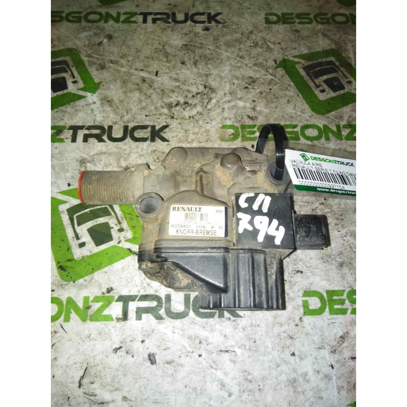 Recambio de valvula aire para renault serie t fg 4x2 cabina high-sleeper referencia OEM IAM 21327358 K038401 