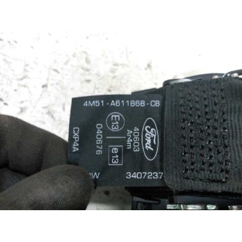 Recambio de cinturon seguridad trasero derecho para ford focus berlina (cap) ghia referencia OEM IAM 4M51A611B68CB  