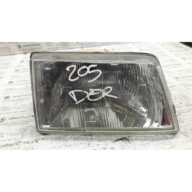 Recambio de faro derecho para peugeot 205 berlina 1.8 d generation referencia OEM IAM   