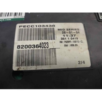 Recambio de cuadro instrumentos para renault megane ii berlina 5p authentique referencia OEM IAM 8200364023  