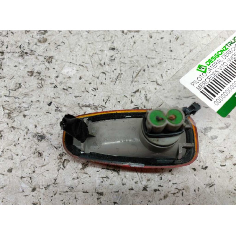 Recambio de piloto lateral derecho para mercedes-benz vito (w638) combi 110 cdi (638.194) referencia OEM IAM  NARANJA - Blanco 2